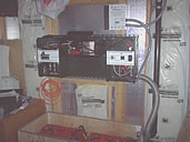 Power Panel and Batteries